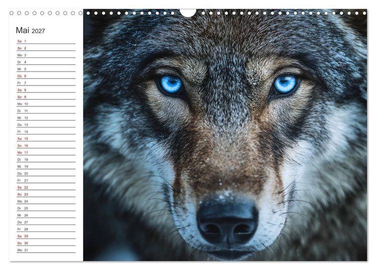 Produktbild: Die Seele der Wildnis (Wandkalender 2027 DIN A3 quer), CALVENDO Monatskalender