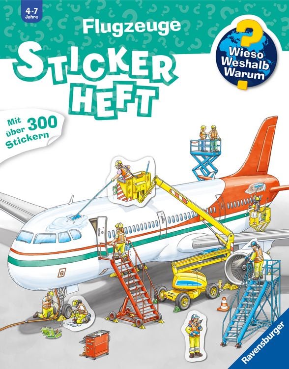 Bild vom Artikel Wieso? Weshalb? Warum? Stickerheft - Flugzeuge vom Autor Oliver Kockmann
