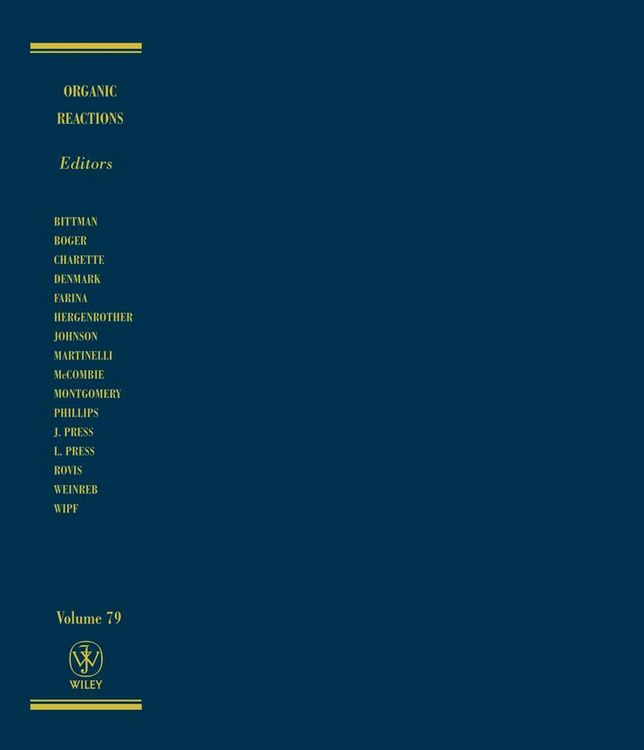 Produktbild: Organic Reactions, Volume 79