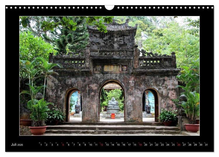 Produktbild: Vietnam &ndash; Land der Kontraste 2026 (Wandkalender 2026 DIN A3 quer), CALVENDO Monatskalender