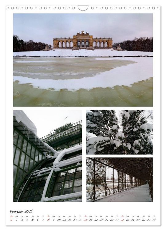 Produktbild: Schloss Sch&ouml;nbrunn im Wandel der Jahreszeiten (Wandkalender 2026 DIN A3 hoch), CALVENDO Monatskalender