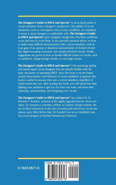Produktbild: The Designer&rsquo;s Guide to Spice and Spectre&reg;
