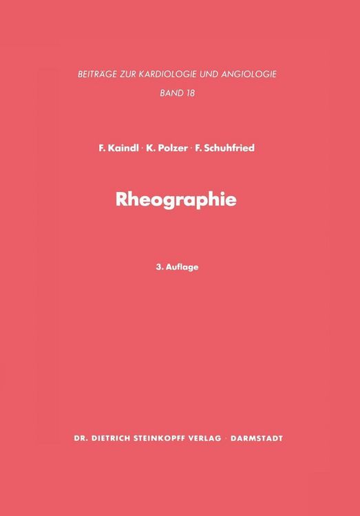 Produktbild: Rheographie