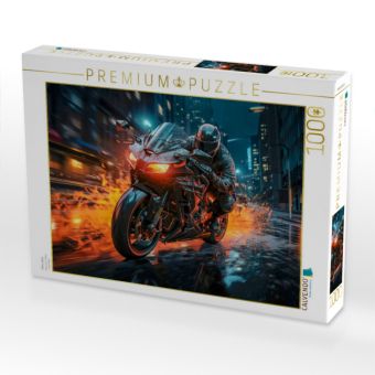 Produktbild: CALVENDO Puzzle Motorr&auml;der | 1000 Teile Lege-Gr&ouml;&szlig;e 64x48cm Foto-Puzzle f&uuml;r gl&uuml;ckliche Stunden