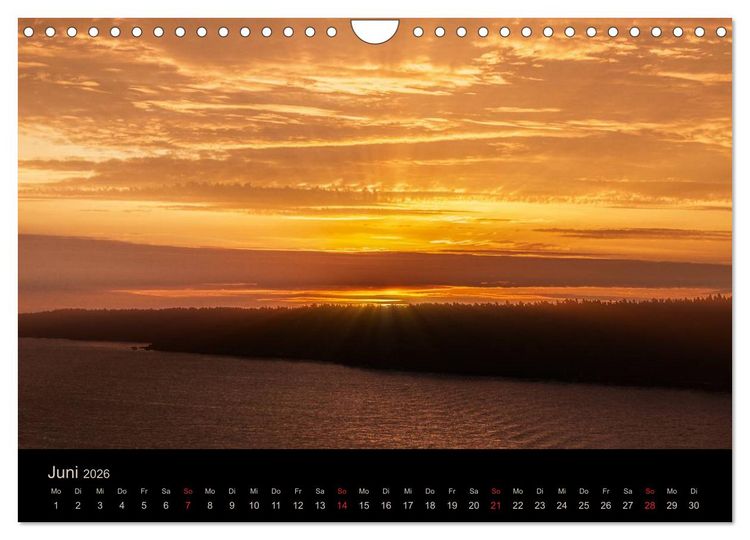 Produktbild: Schweden Sch&auml;rengarten (Wandkalender 2026 DIN A4 quer), CALVENDO Monatskalender