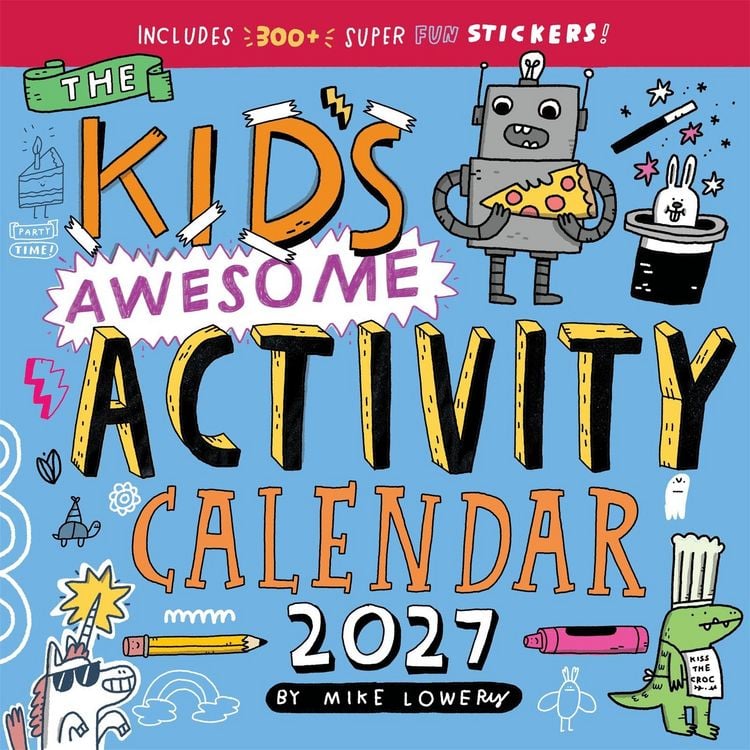 Produktbild: Kid's Awesome Activity Wall Calendar 2027