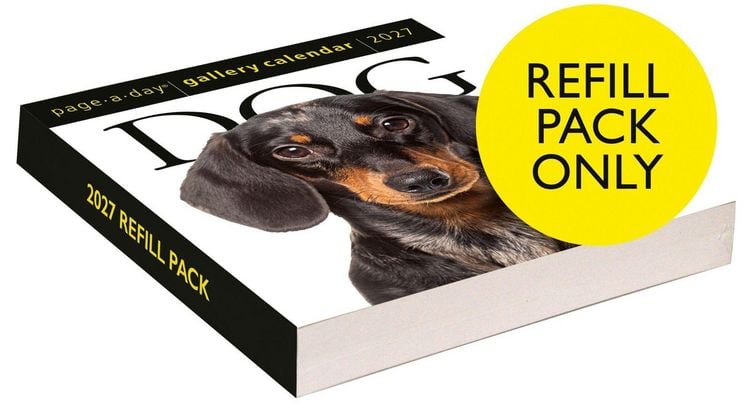 Produktbild: Dog Page-A-Day&reg; Gallery Calendar Refill Pack 2027