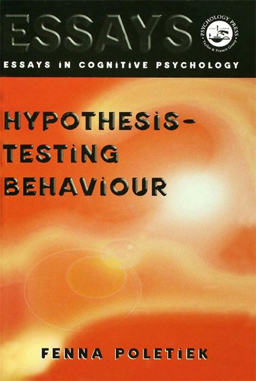 Produktbild: Hypothesis-testing Behaviour