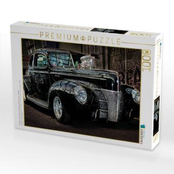 Produktbild: Ein Motiv aus dem Kalender Au&szlig;ergew&ouml;hnliche Autos - Hot Rods (Puzzle)
