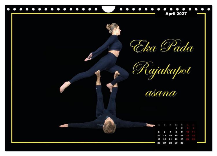 Produktbild: Yoga - Asana (Wandkalender 2027 DIN A4 quer), CALVENDO Monatskalender