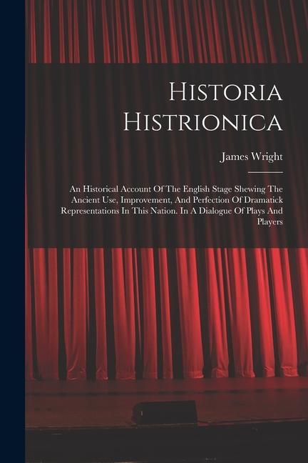Produktbild: Historia Histrionica