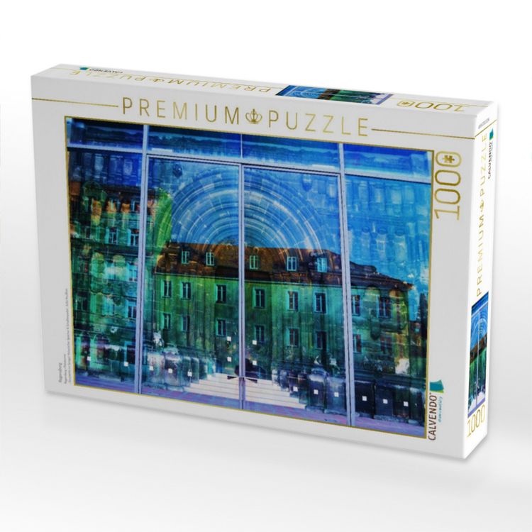 Produktbild: CALVENDO Puzzle Regensburg | 1000 Teile Lege-Gr&ouml;&szlig;e 64x48cm Foto-Puzzle f&uuml;r gl&uuml;ckliche Stunden