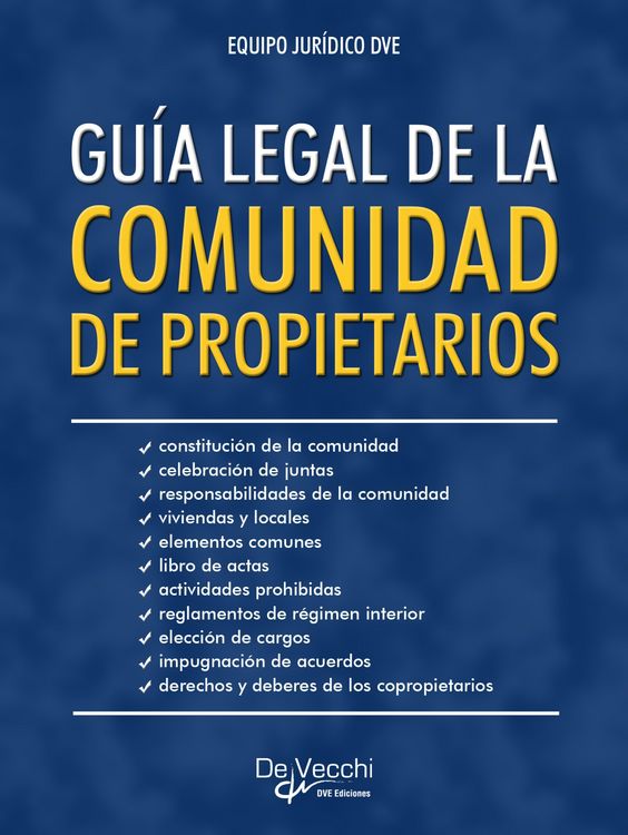 Produktbild: Gu&iacute;a legal de la comunidad de propietarios