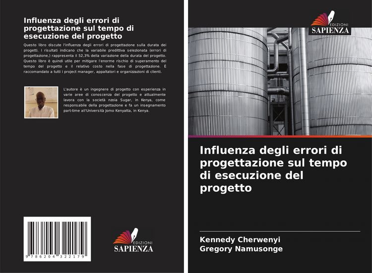 Produktbild: Influenza degli errori di progettazione sul tempo di esecuzione del progetto