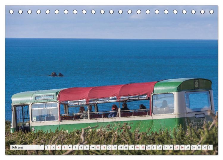 Produktbild: Jersey - Die Insel im &Auml;rmelkanal (Tischkalender 2026 DIN A5 quer), CALVENDO Monatskalender