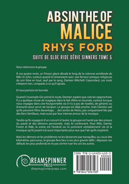 Produktbild: Absinthe of Malice (Fran&ccedil;ais)