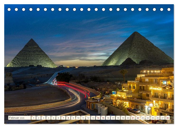 Produktbild: Pharaonisches &Auml;gypten (Tischkalender 2026 DIN A5 quer), CALVENDO Monatskalender