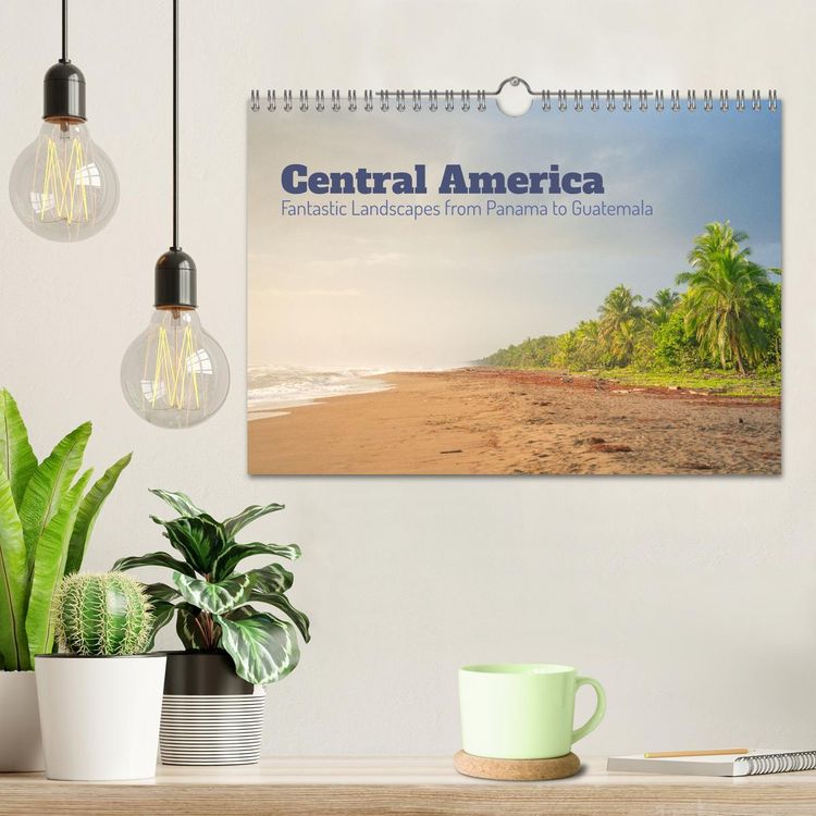 Produktbild: Central America - Fantastic Landscapes from Panama to Guatemala (Wall Calendar 2026 DIN A4 landscape), CALVENDO 12 Month Wall Calendar