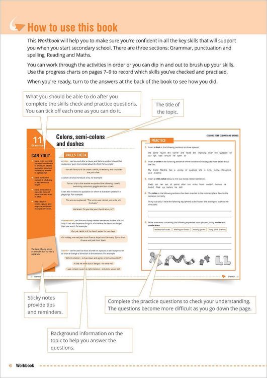Produktbild: Maths, English and Reading Workbook