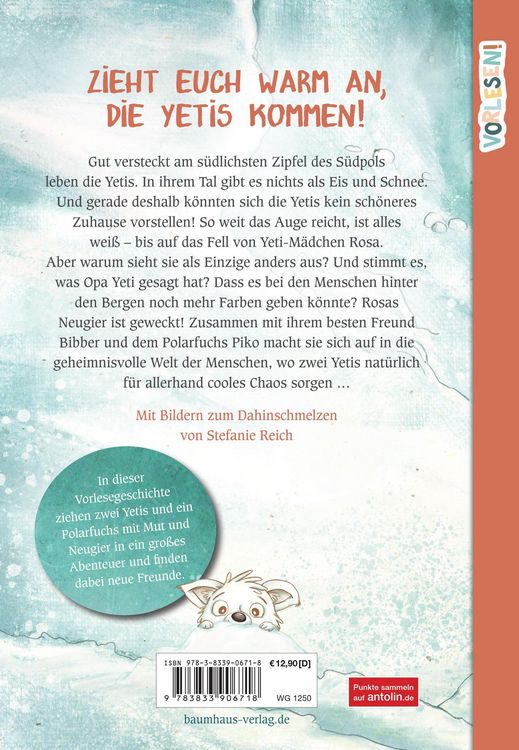 Produktbild: Die Yetis sind los! - Verflixt und zugeschneit (Band 1)