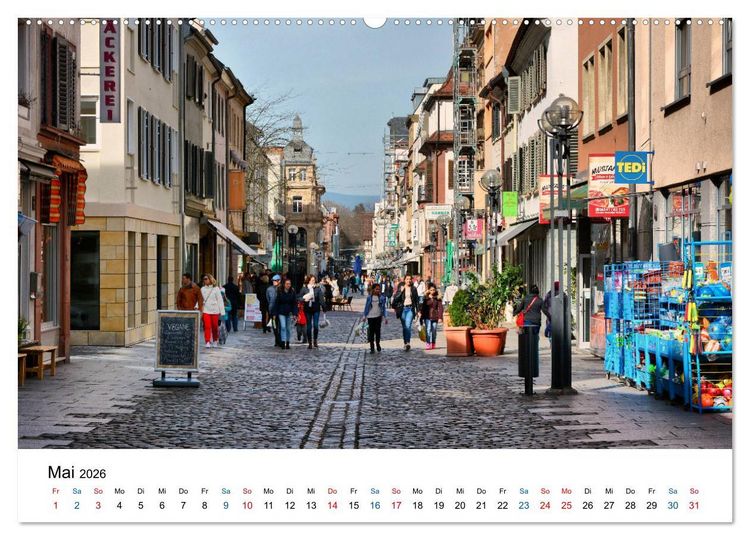 Produktbild: Landau in der Pfalz - Ansichtssache (hochwertiger Premium Wandkalender 2026 DIN A2 quer), Kunstdruck in Hochglanz