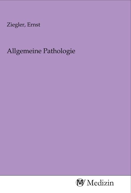 Produktbild: Allgemeine Pathologie
