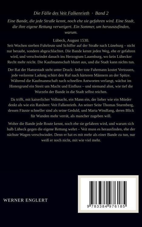 Produktbild: Der Verr&auml;ter von L&uuml;beck - Die F&auml;lle des Veit Falkenrieth - Band 2