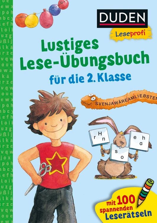 Produktbild: Duden Leseprofi &ndash; Lustiges Lese-&Uuml;bungsbuch f&uuml;r die 2. Klasse