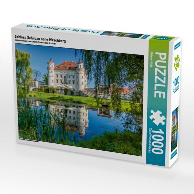 Produktbild: CALVENDO Puzzle Schloss Schildau nahe Hirschberg | 1000 Teile Lege-Gr&ouml;&szlig;e 64x48cm Foto-Puzzle f&uuml;r gl&uuml;ckliche Stunden