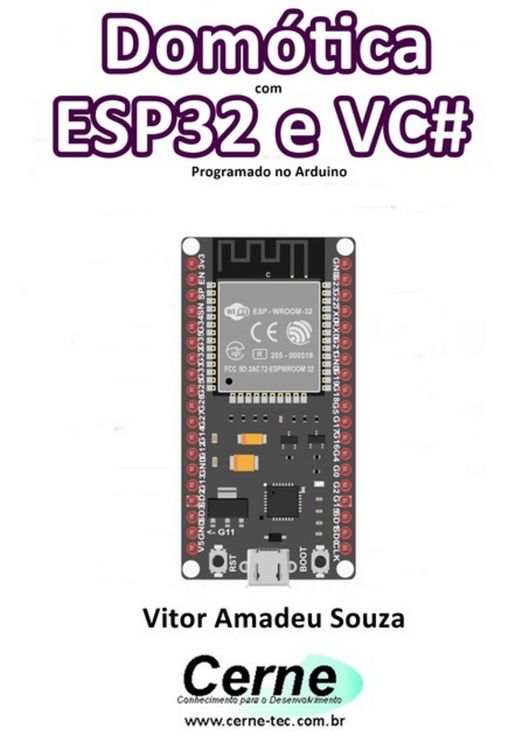 Produktbild: Dom&oacute;tica Com Esp32 E Vc# Programado No Arduino