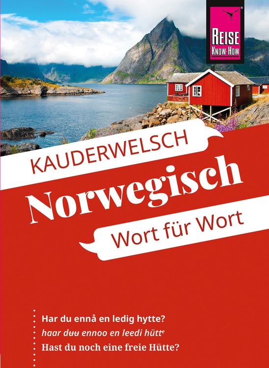 Produktbild: Reise Know-How Sprachf&uuml;hrer Norwegisch - Wort f&uuml;r Wort