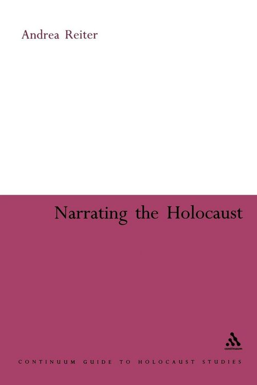 Produktbild: Narrating the Holocaust
