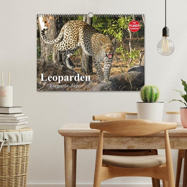 Produktbild: Leoparden. Elegante J&auml;ger (Wandkalender 2026 DIN A3 quer), CALVENDO Monatskalender