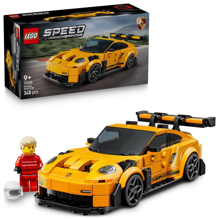 Produktbild: LEGO Speed Champions Porsche 911 GT3 RS Supersportwagen 77239, Spielzeug