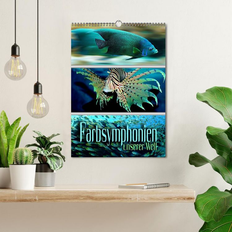Produktbild: Farbsymphonien unserer Welt (Wandkalender 2026 DIN A3 hoch), CALVENDO Monatskalender