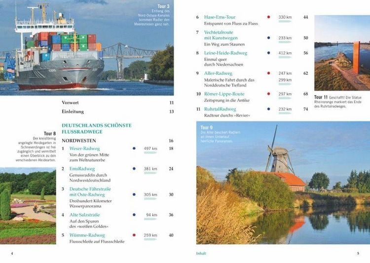 Produktbild: Deutschlands sch&ouml;nste Flussradwege