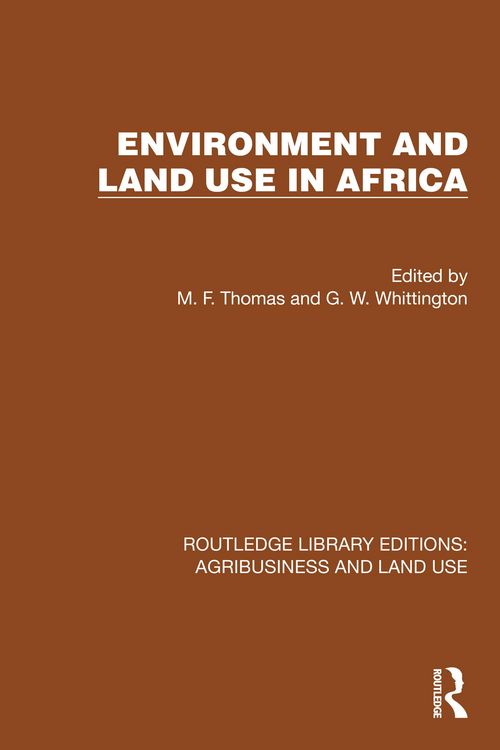 Produktbild: Environment and Land Use in Africa