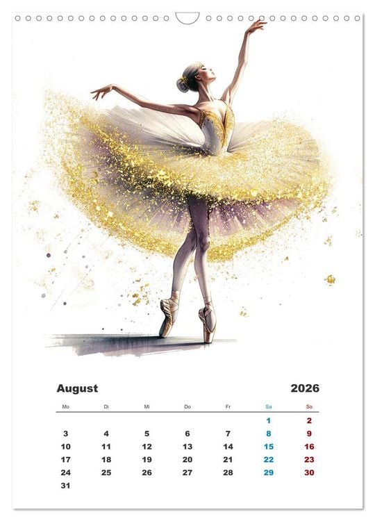 Produktbild: Tanz aus der Stille (Wandkalender 2026 DIN A3 hoch), CALVENDO Monatskalender