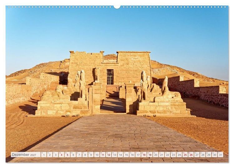 Produktbild: Das Erbe des Nils - Eine Reise zur Wiege der Menschheit (hochwertiger Premium Wandkalender 2027 DIN A2 quer), Kunstdruck in Hochglanz