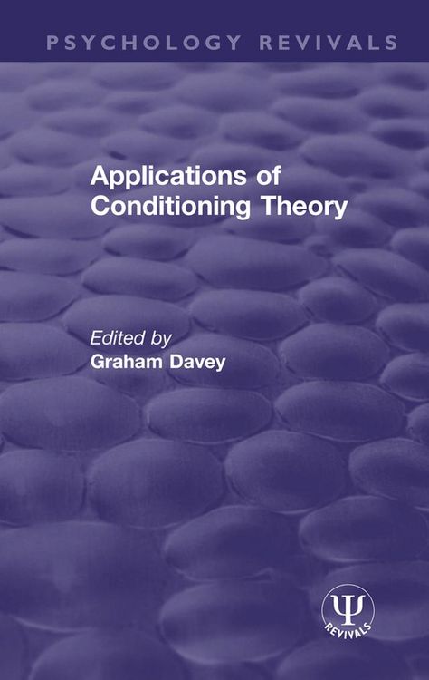 Produktbild: Applications of Conditioning Theory