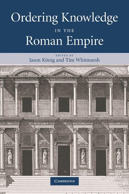 Produktbild: Ordering Knowledge in the Roman Empire