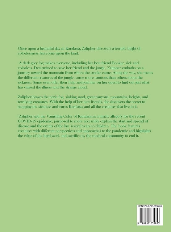 Produktbild: Zalipher and the Vanishing Color of Karalasia
