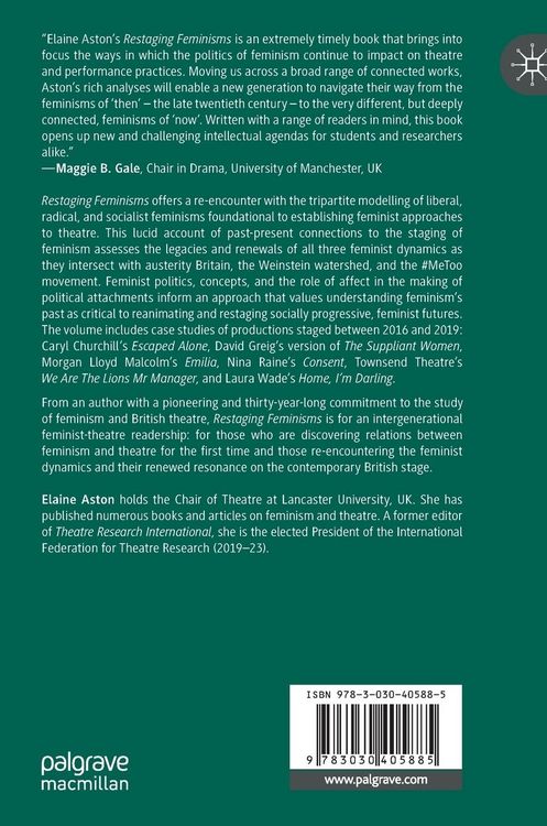 Produktbild: Restaging Feminisms