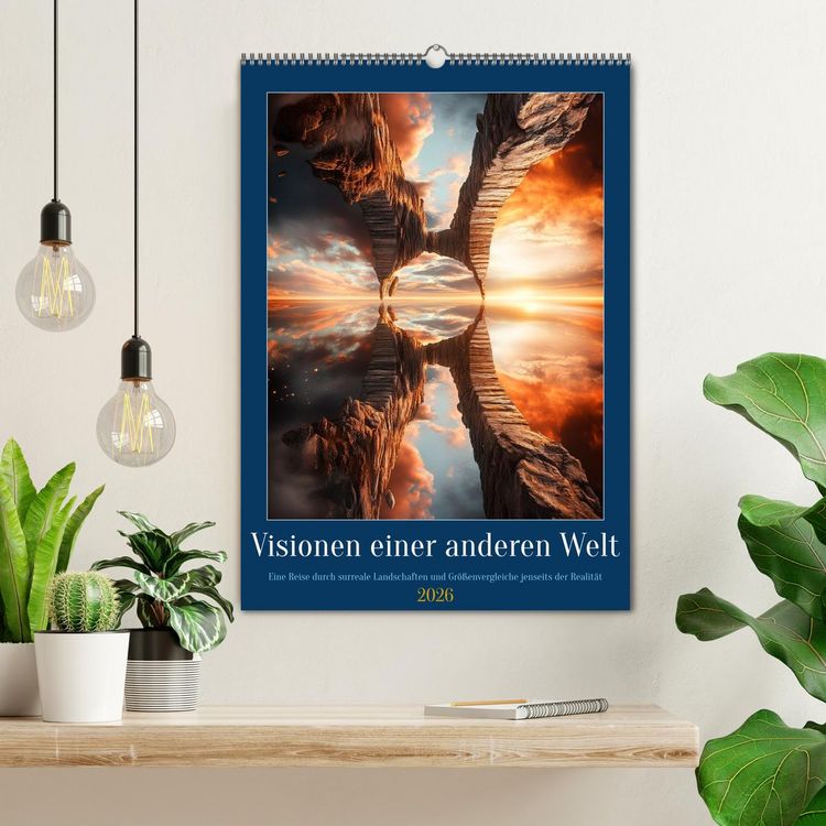 Produktbild: Visionen einer anderen Welt (Wandkalender 2026 DIN A2 hoch), CALVENDO Monatskalender