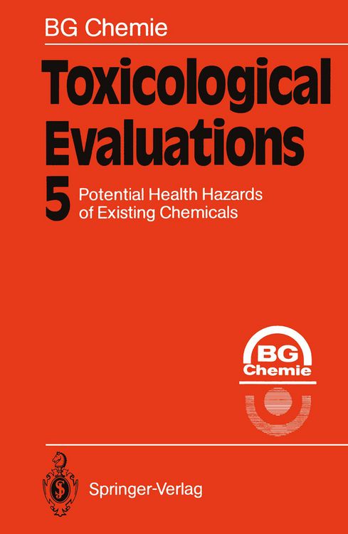 Produktbild: Toxicological Evaluations