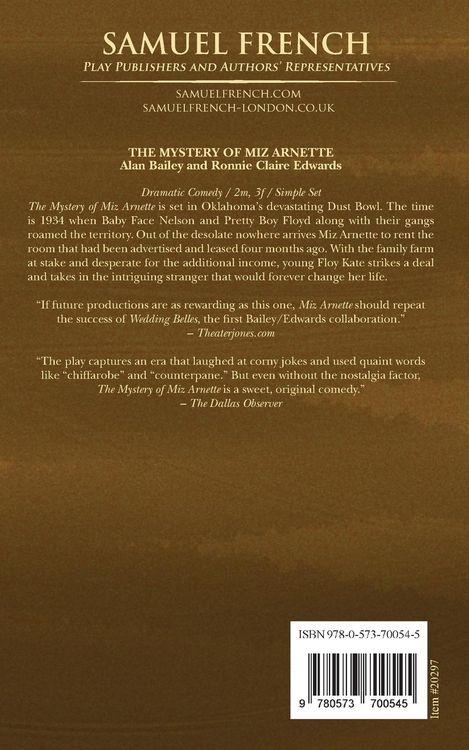 Produktbild: The Mystery of Miz Arnette