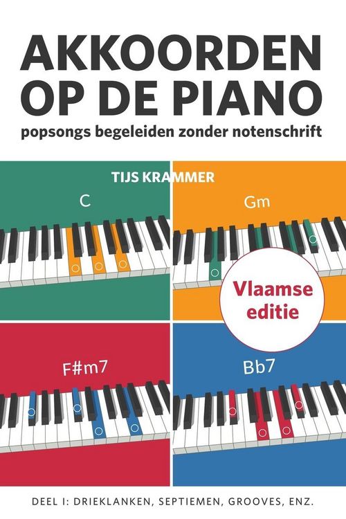 Produktbild: Akkoorden op de piano, deel I, Vlaamse editie