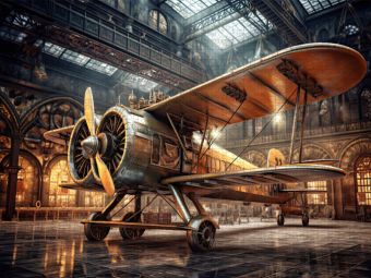 Produktbild: CALVENDO Puzzle Ein Motiv aus dem Kalender Steampunk Luftfahrt | 1000 Teile Lege-Gr&ouml;&szlig;e 64x48cm Foto-Puzzle f&uuml;r gl&uuml;ckliche Stunden