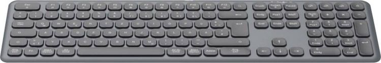 Produktbild: Hama WK-550 Funk Tastatur Deutsch, QWERTZ Schwarz Multimediatasten