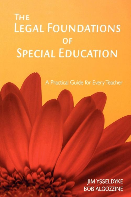 Produktbild: The Legal Foundations of Special Education